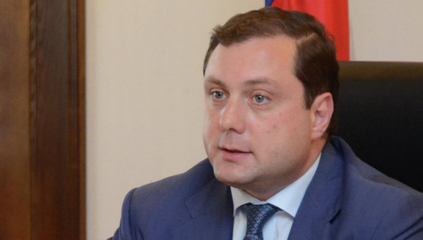 Врио губернатора Смоленской области Алексей Островский. Архивное фото